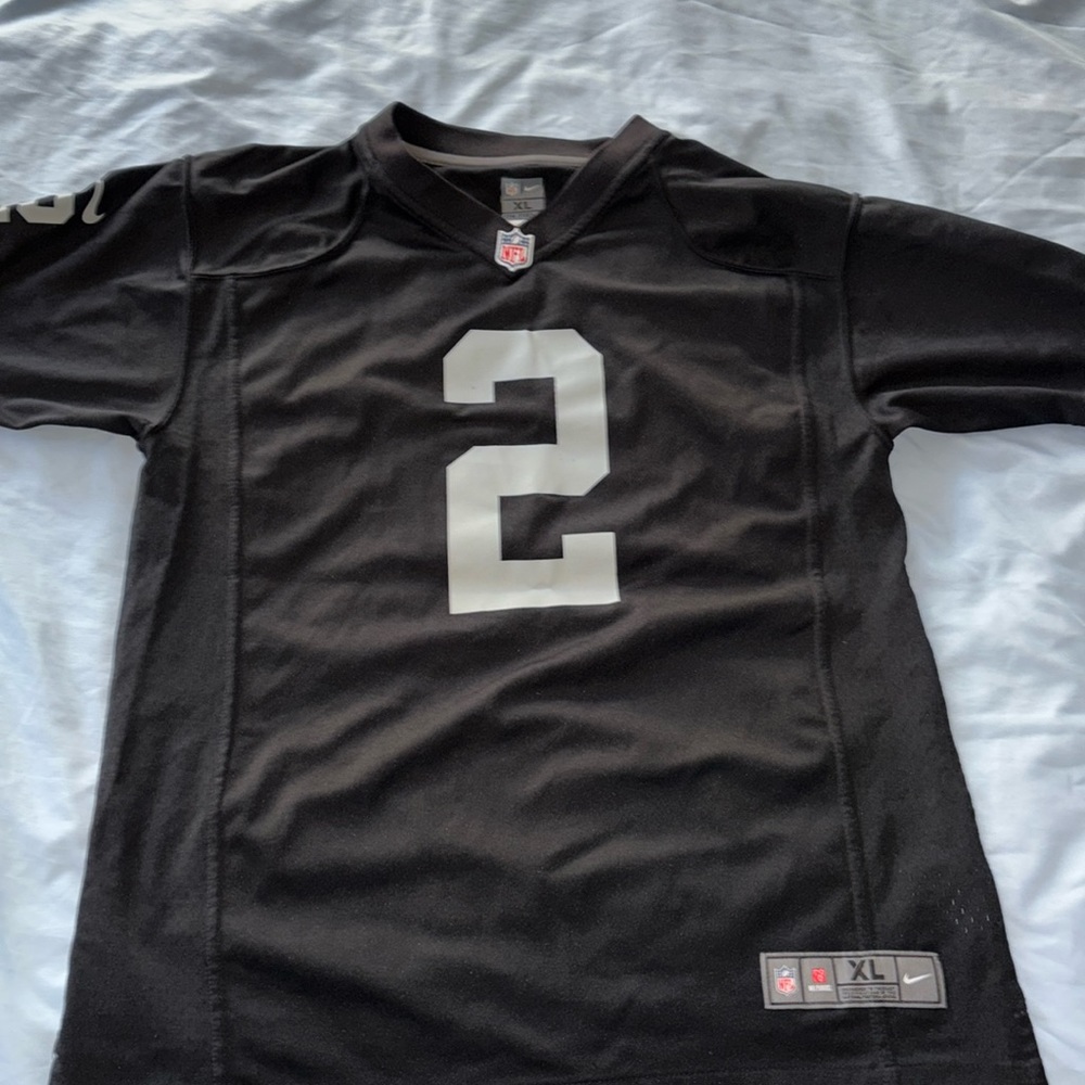 Youth xl raiders jersey